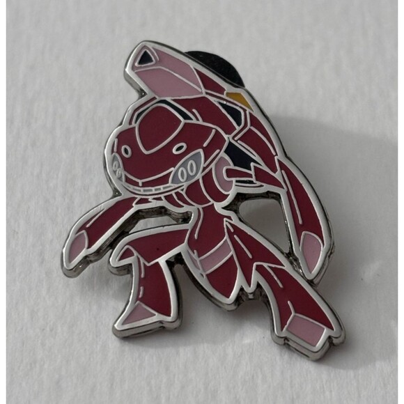 2013 Pokemon Official TCG Red Shiny Genesect Collectible Enamel Pin 1.1" B/W - Picture 1 of 3
